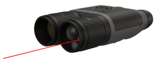 The ATN BinoX 4T 1-5 is a thermal binocular with an integrated 1000 yard laser rangefinder and rechargeable battery providing 16 hours of continuous use.